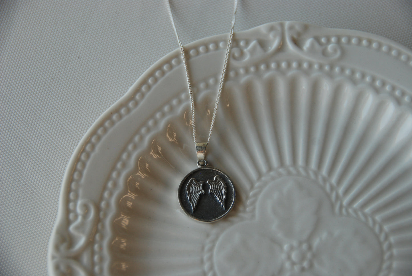 Collar Alas Plata 925