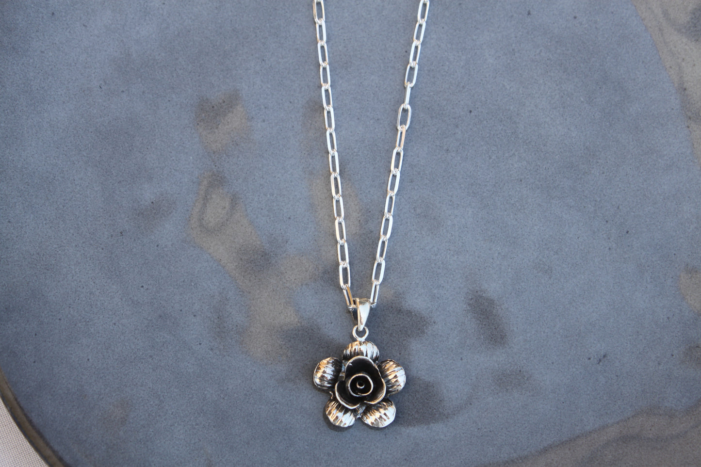 Floral Link Necklace