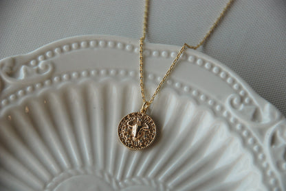 Collar Medalla Toro Circones