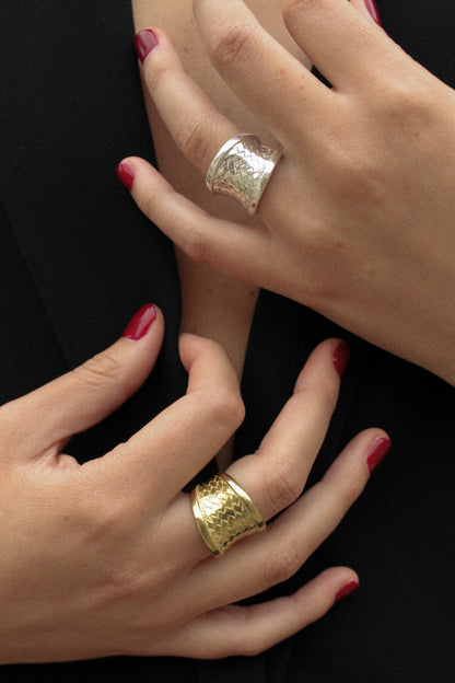 Anillo Gran Trenzado