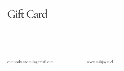 GIFT CARD MIB JOYAS