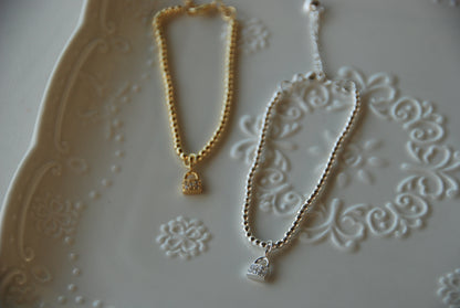 Pulsera Pelotitas Candado