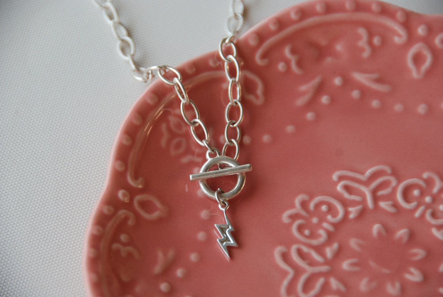 Collar Broche Argolla Rayo