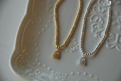 Pulsera Pelotitas Candado