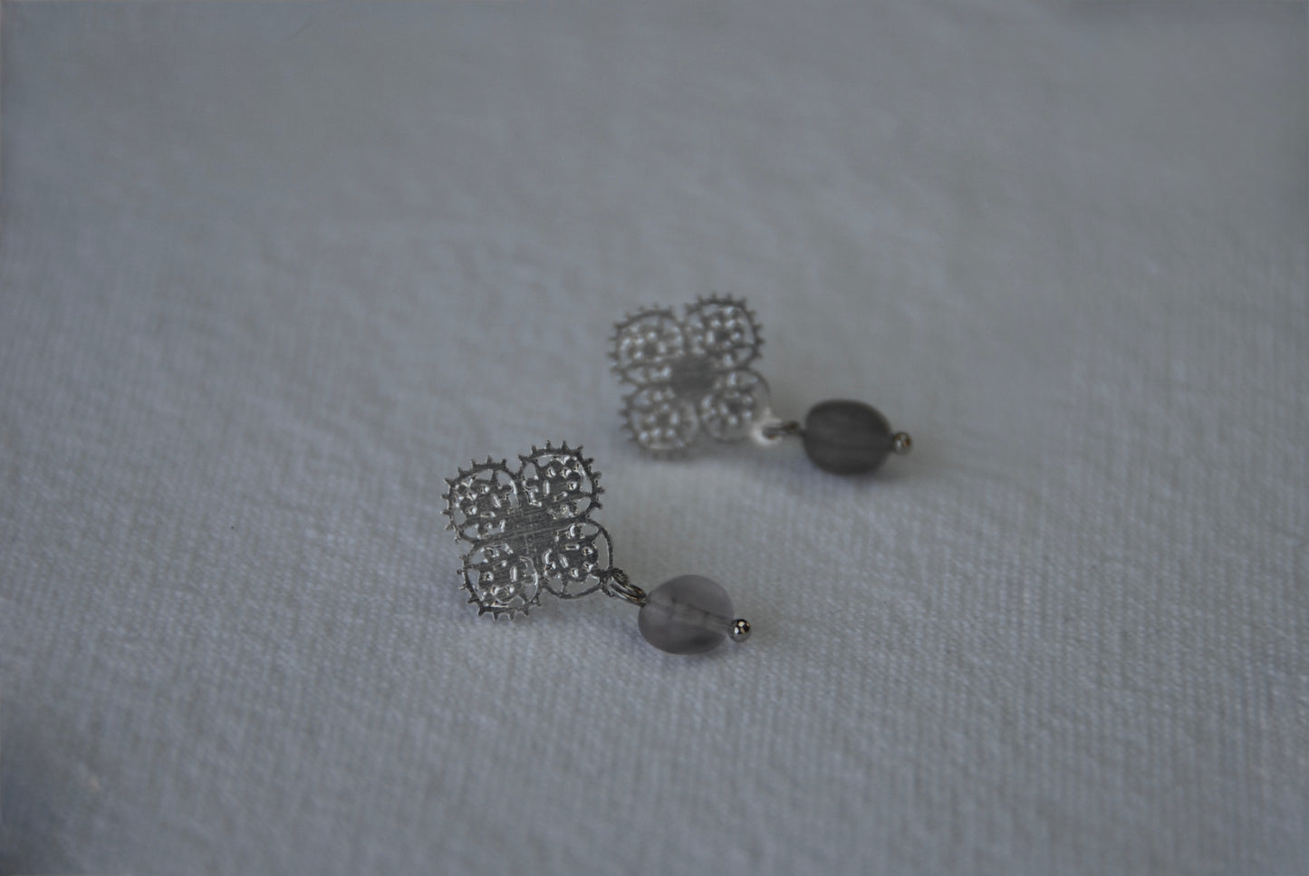 Aro Lola Piedra Plateado