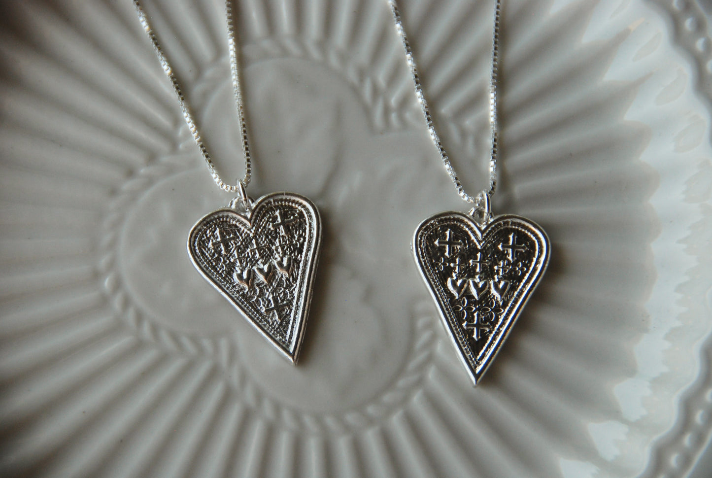 Collar Corazón Triple Detente